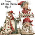 Christmas Grandma Clipart
