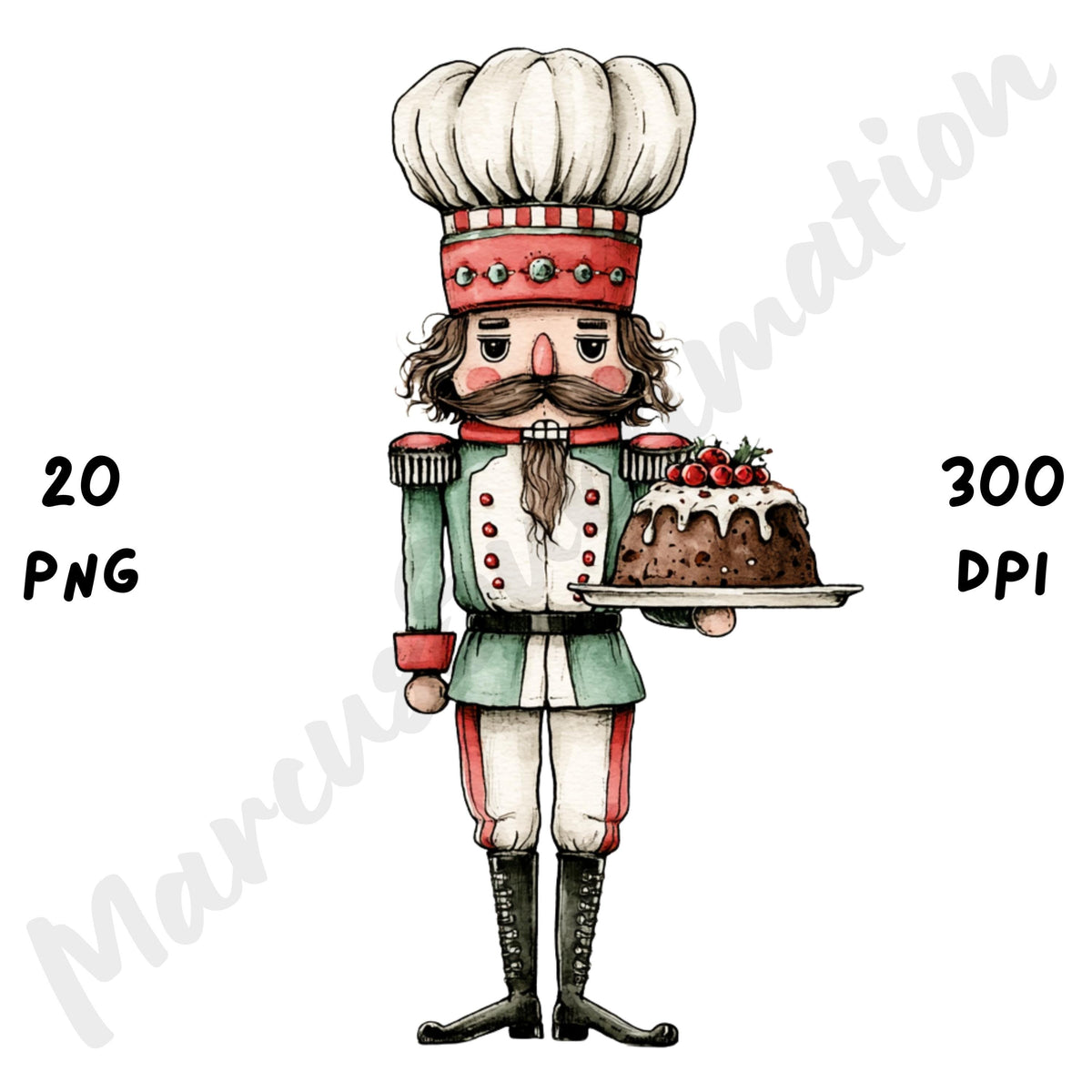 Christmas Nutcracker Clipart