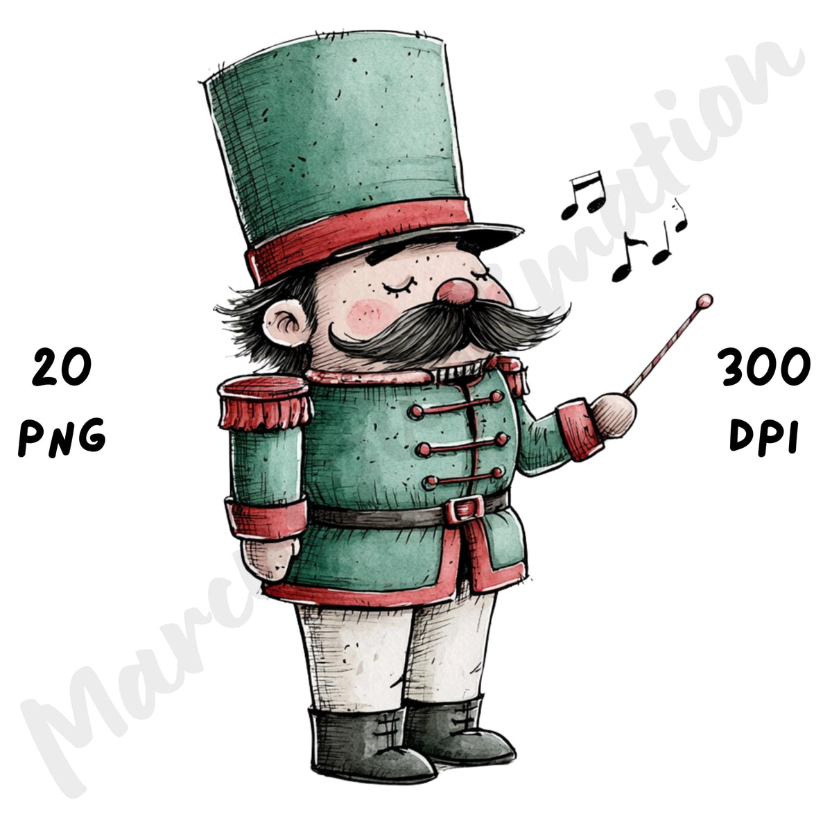 Christmas Nutcracker Clipart