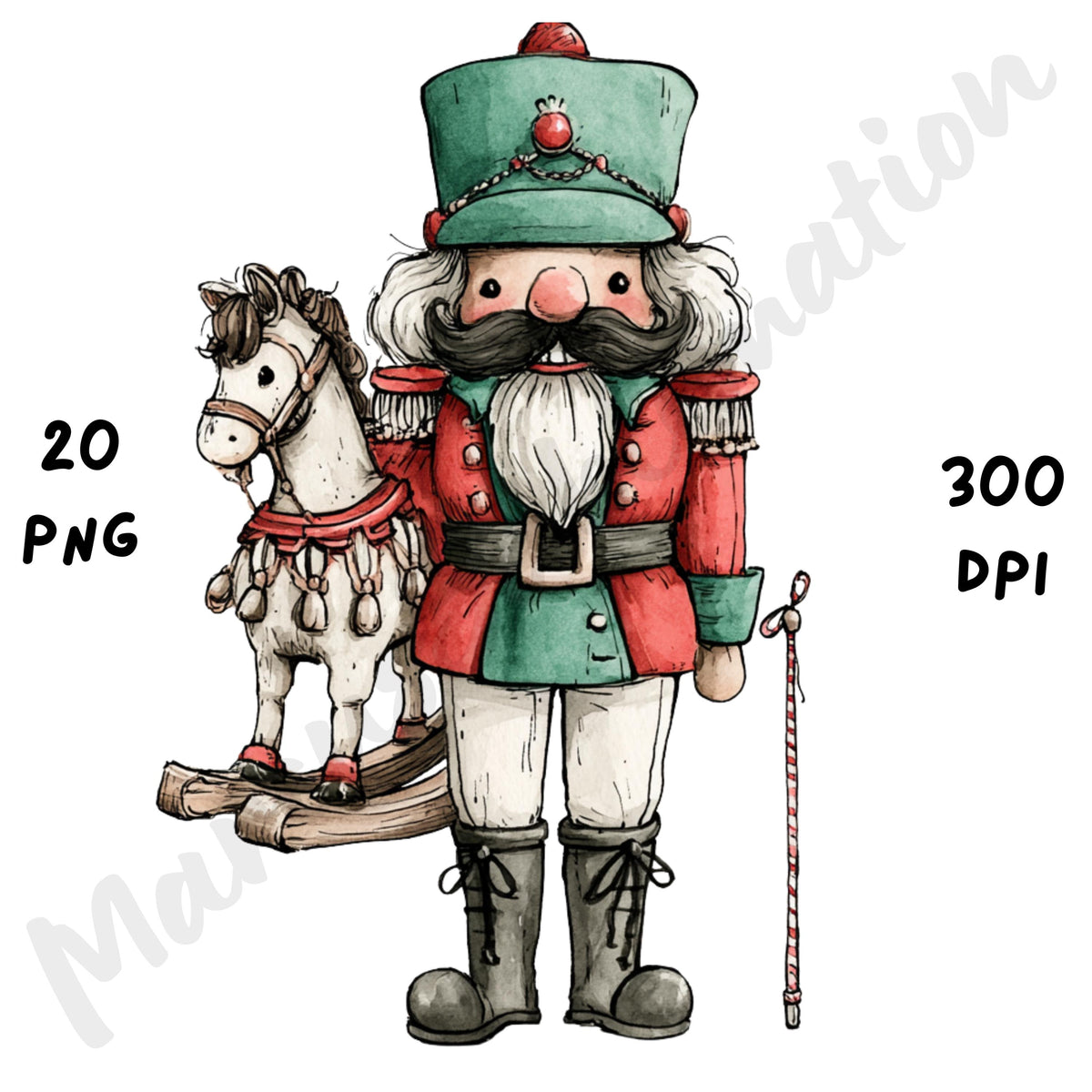 Christmas Nutcracker Clipart