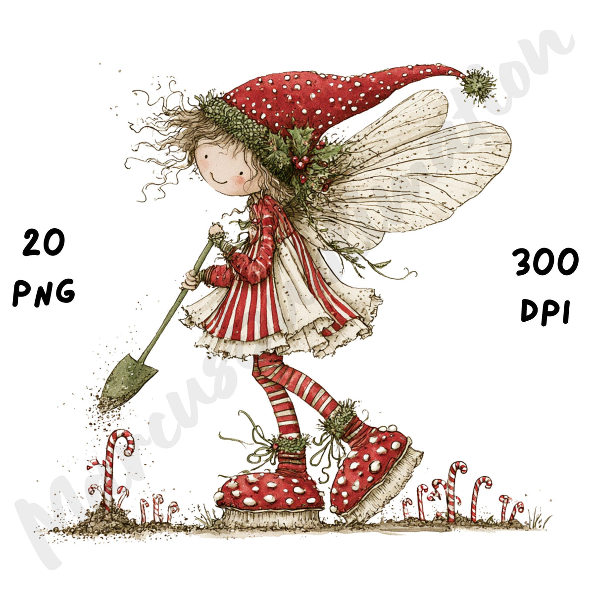 Christmas Fairy Clipart