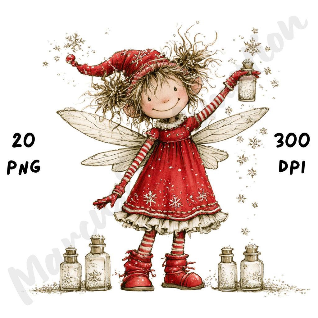 Christmas Fairy Clipart