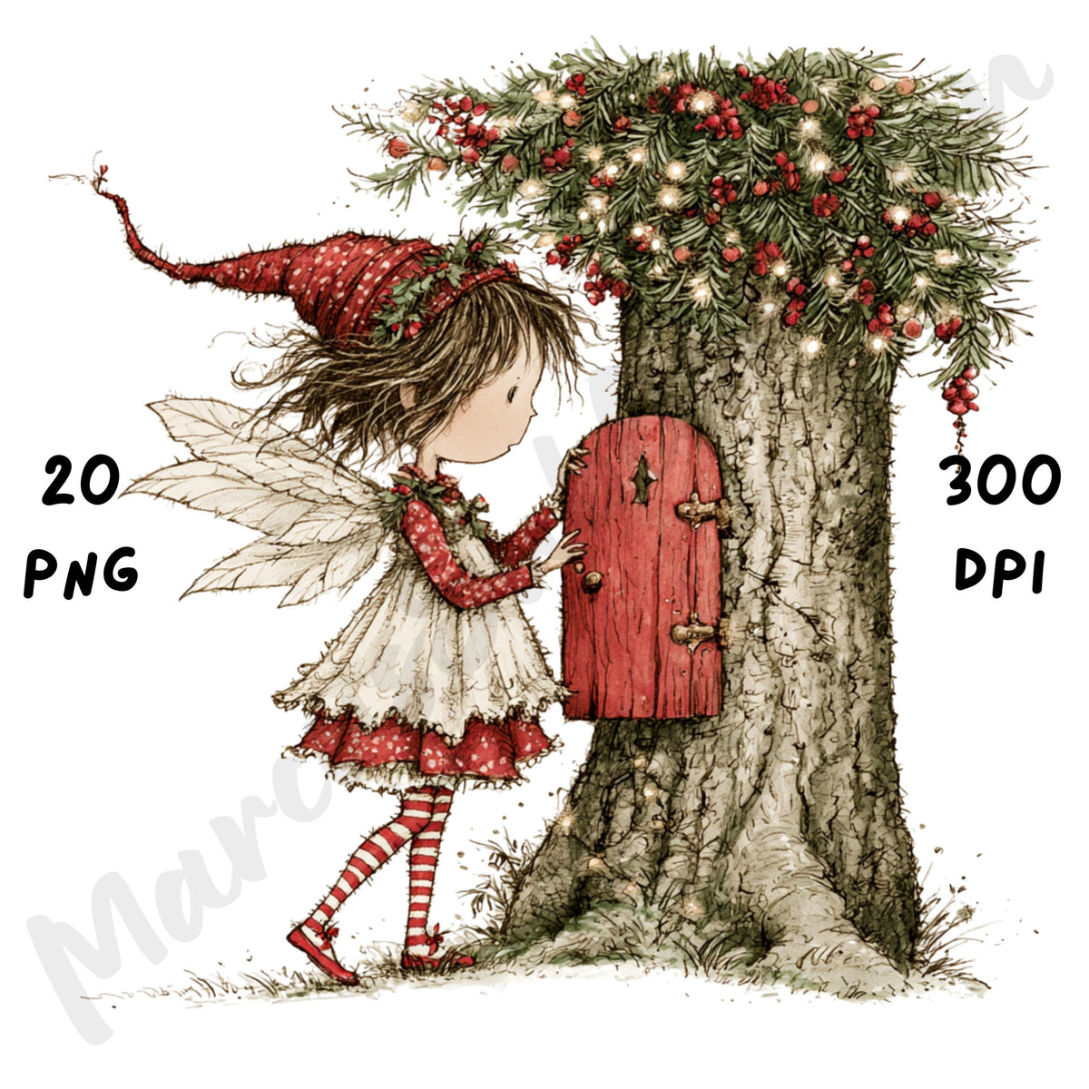 Christmas Fairy Clipart