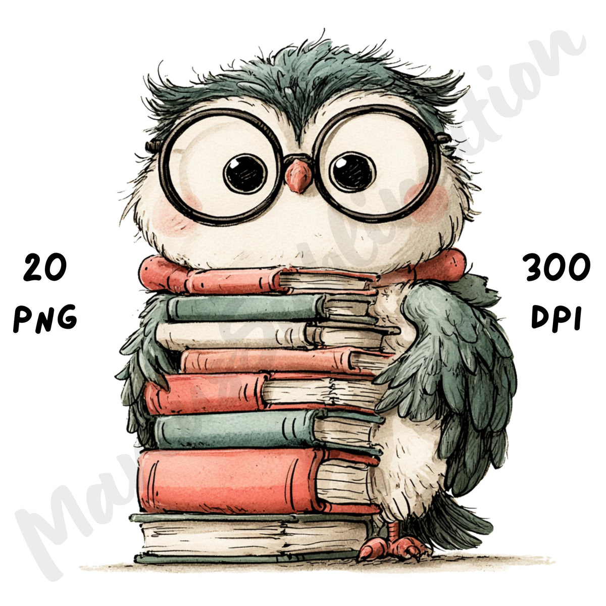 Christmas Owl Clipart