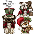 Christmas Dog Clipart