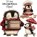 Christmas Penguin Clipart