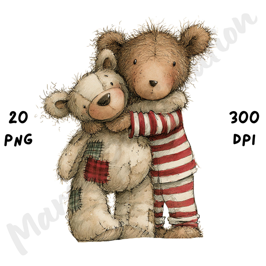 Christmas Bear Clipart
