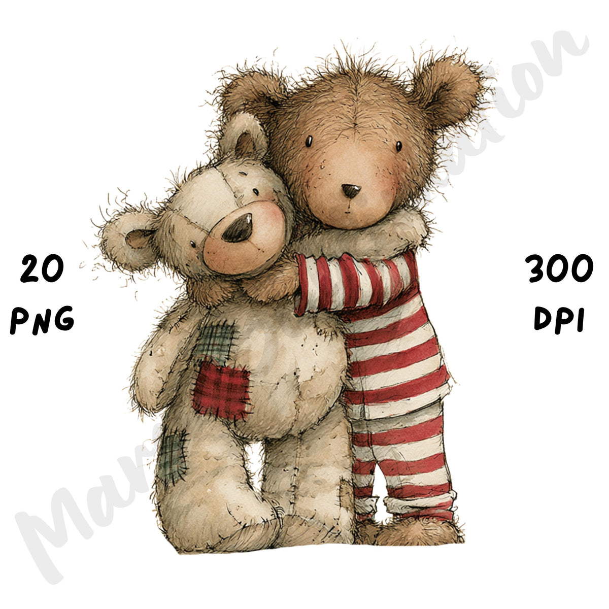 Christmas Bear Clipart