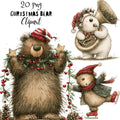 Christmas Bear Clipart