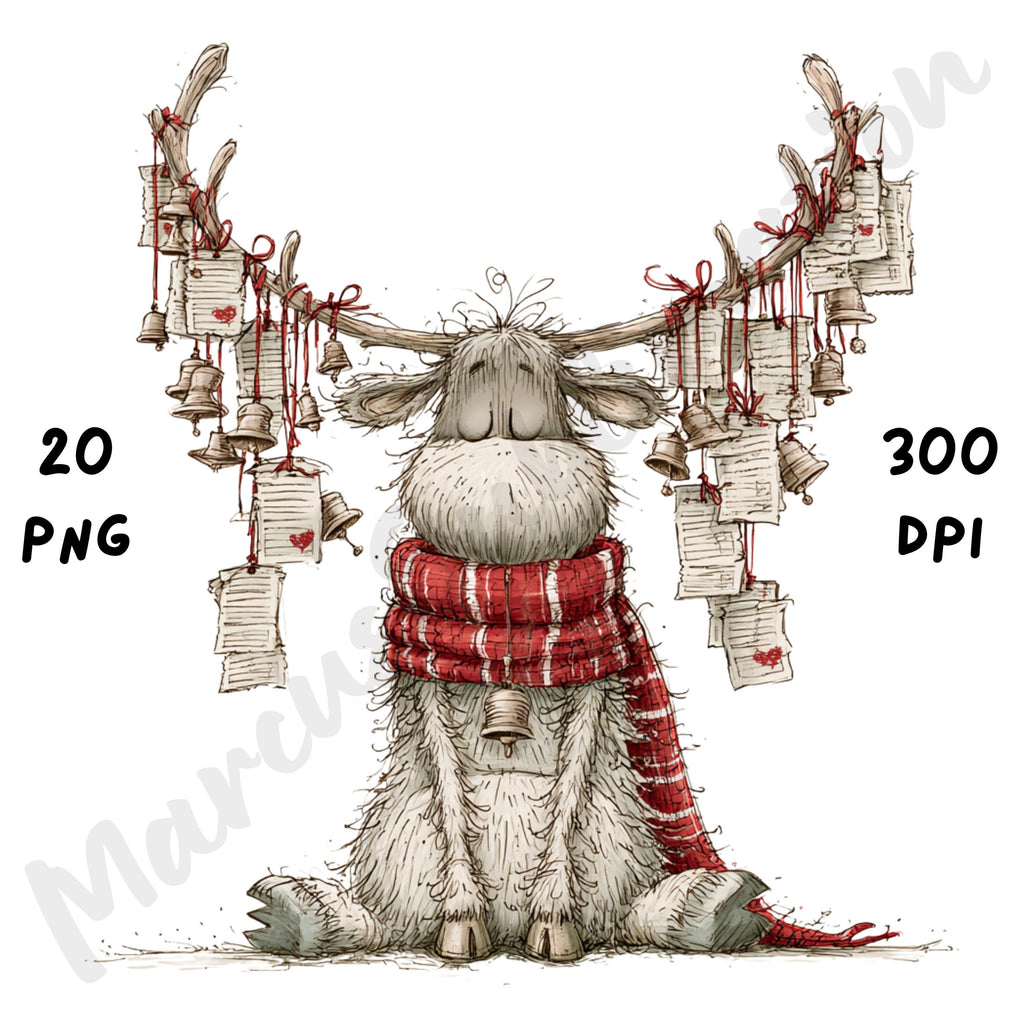Christmas Reindeer Clipart