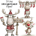 Christmas Reindeer Clipart