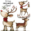 Christmas Deer Clipart