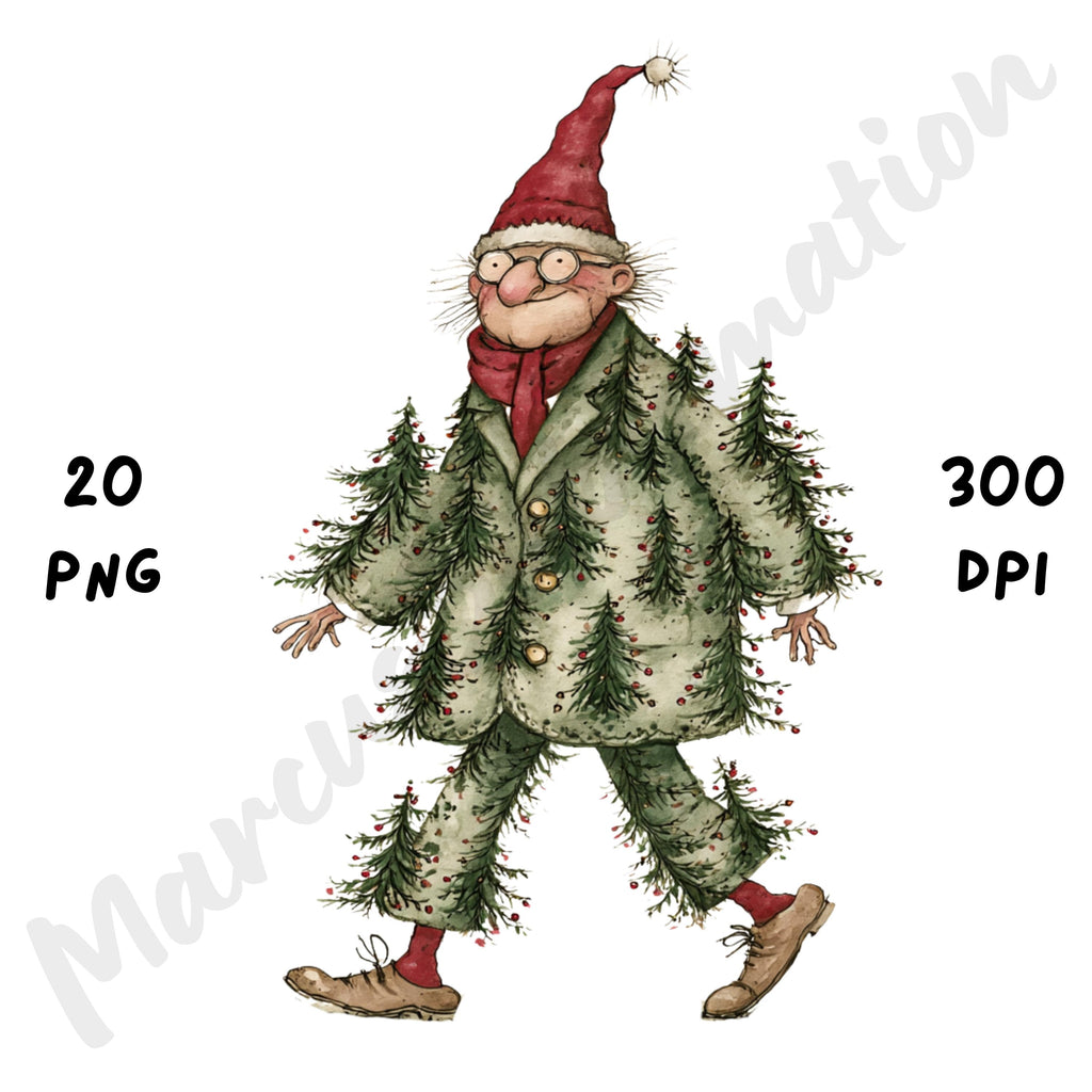 Christmas Quirky Clipart