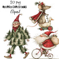 Christmas Quirky Clipart