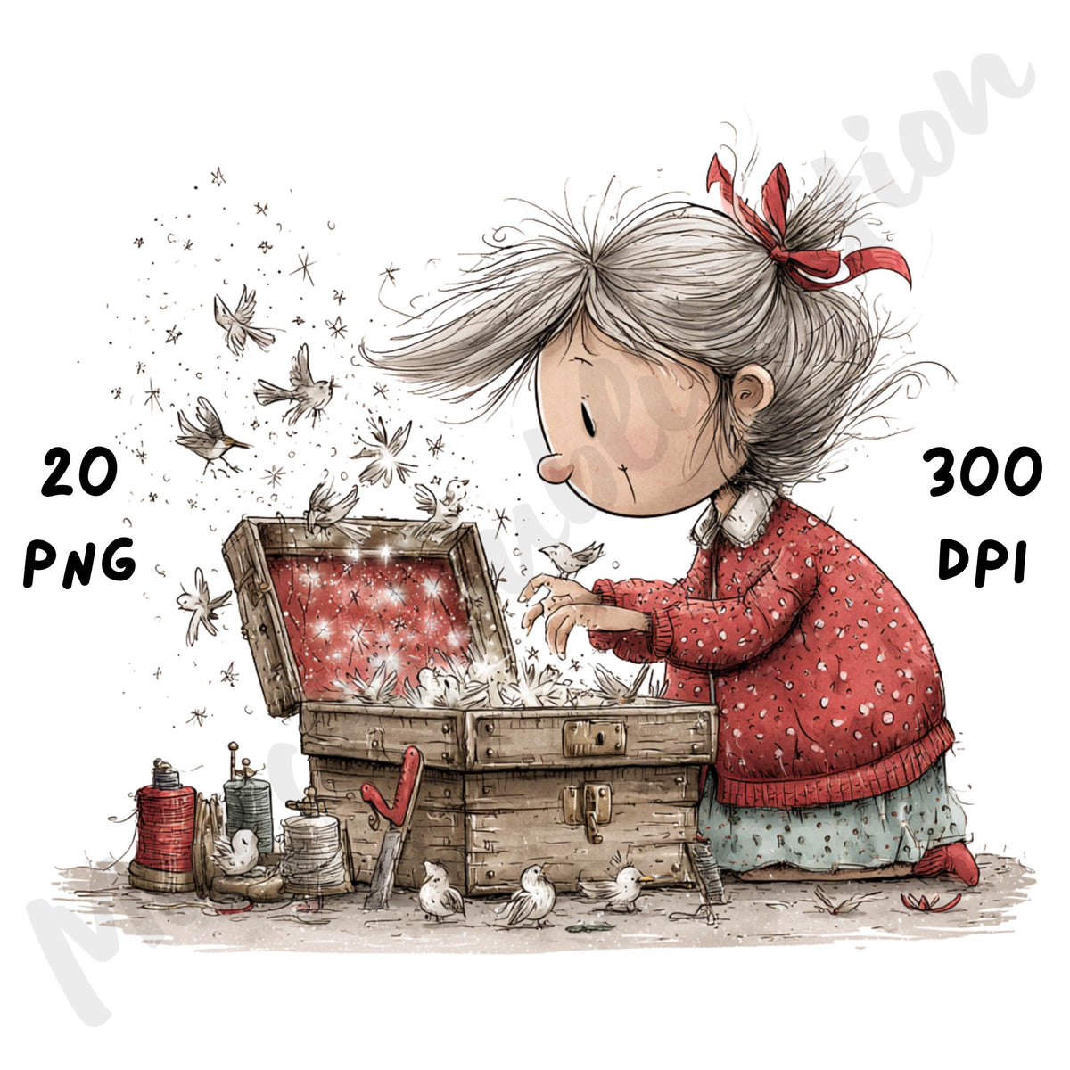 Christmas Magical Clipart