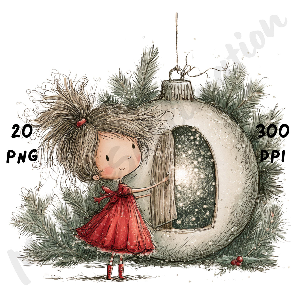 Christmas Magical Clipart