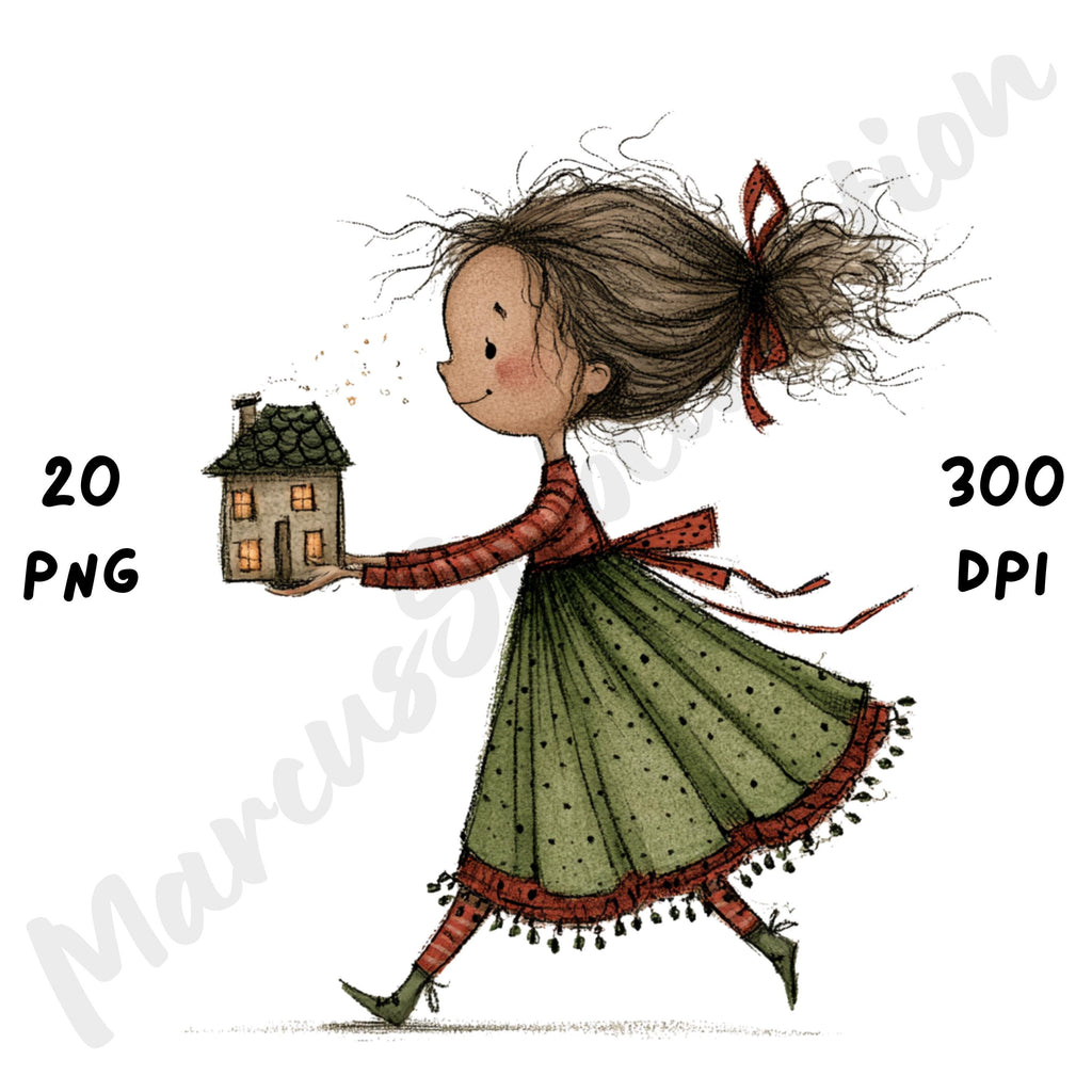 Christmas Whimsical Clipart