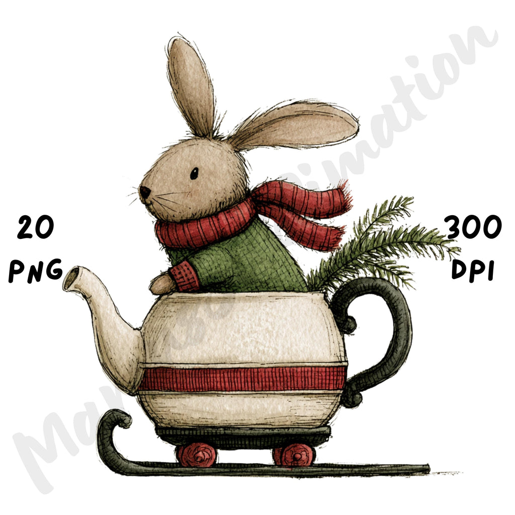 Christmas Whimsical Clipart
