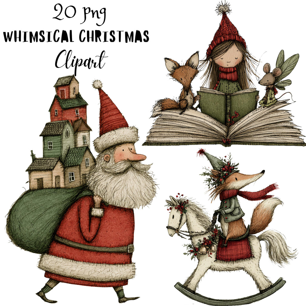 Christmas Whimsical Clipart