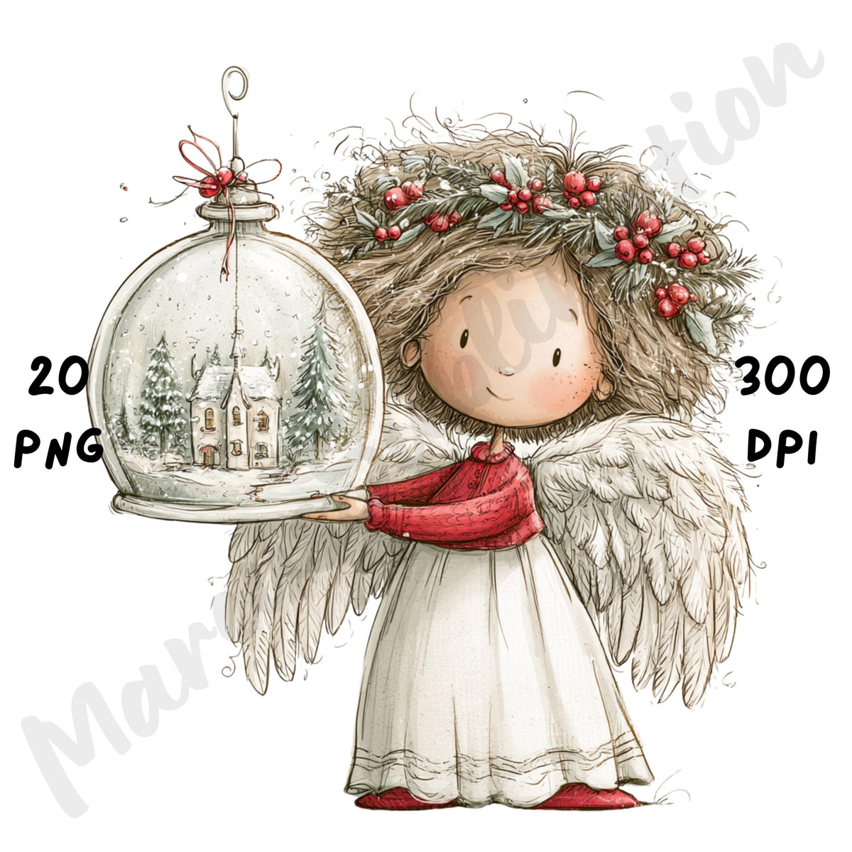 Christmas Enchanted Clipart