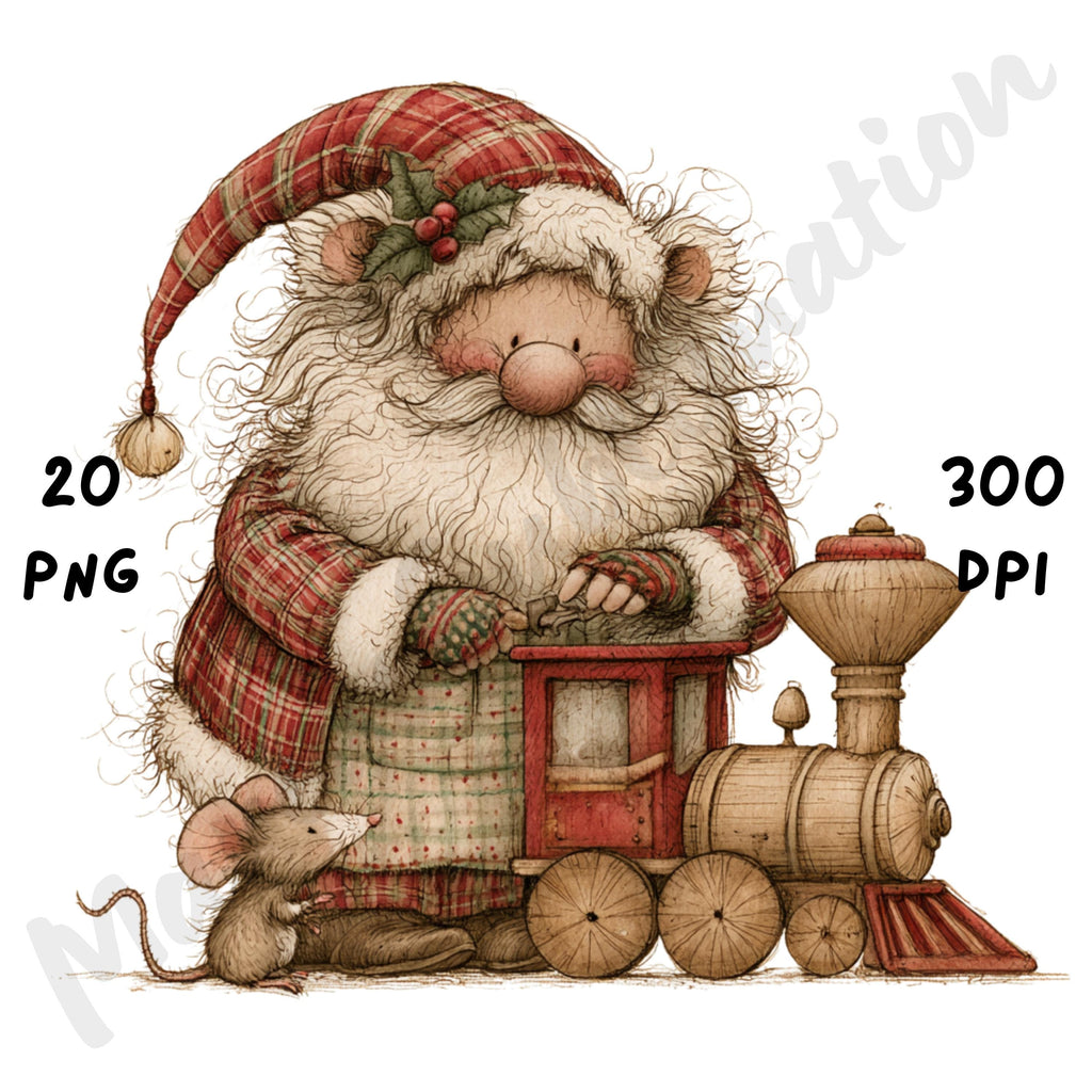 Christmas Friends Clipart
