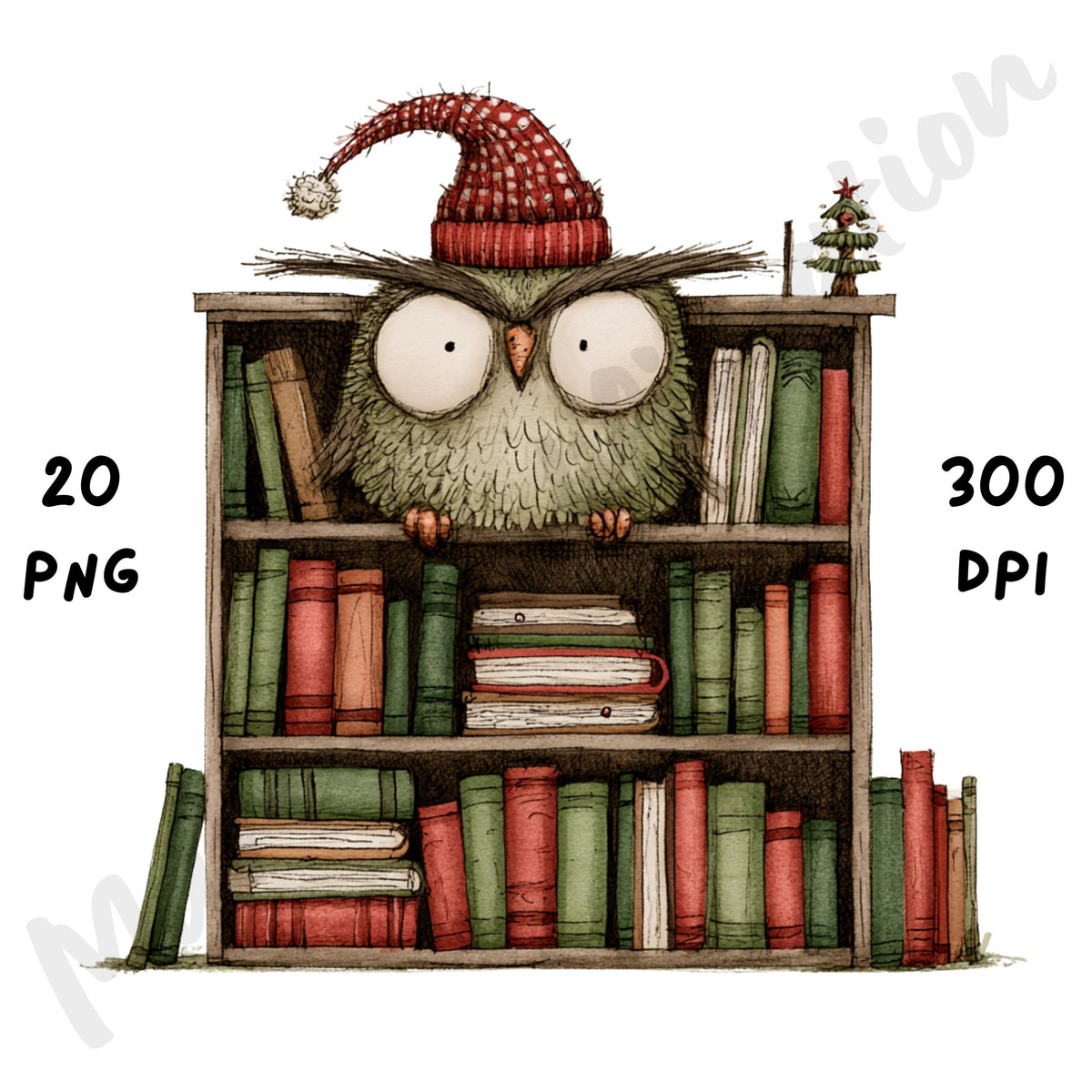 Christmas Woodland Clipart