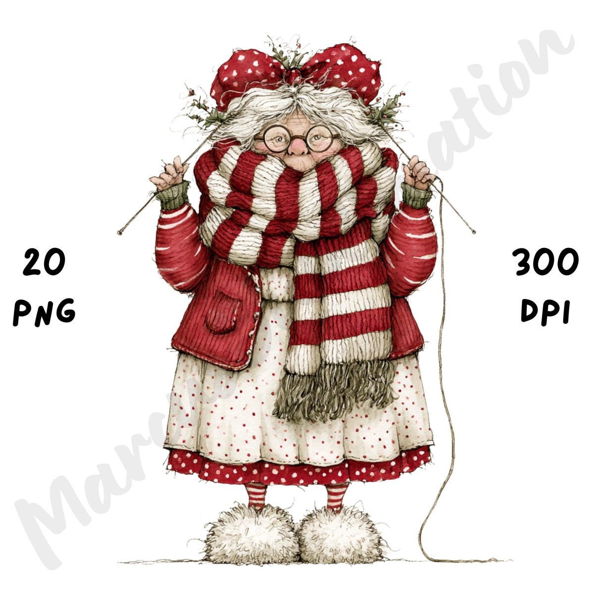 Christmas Cozy Clipart