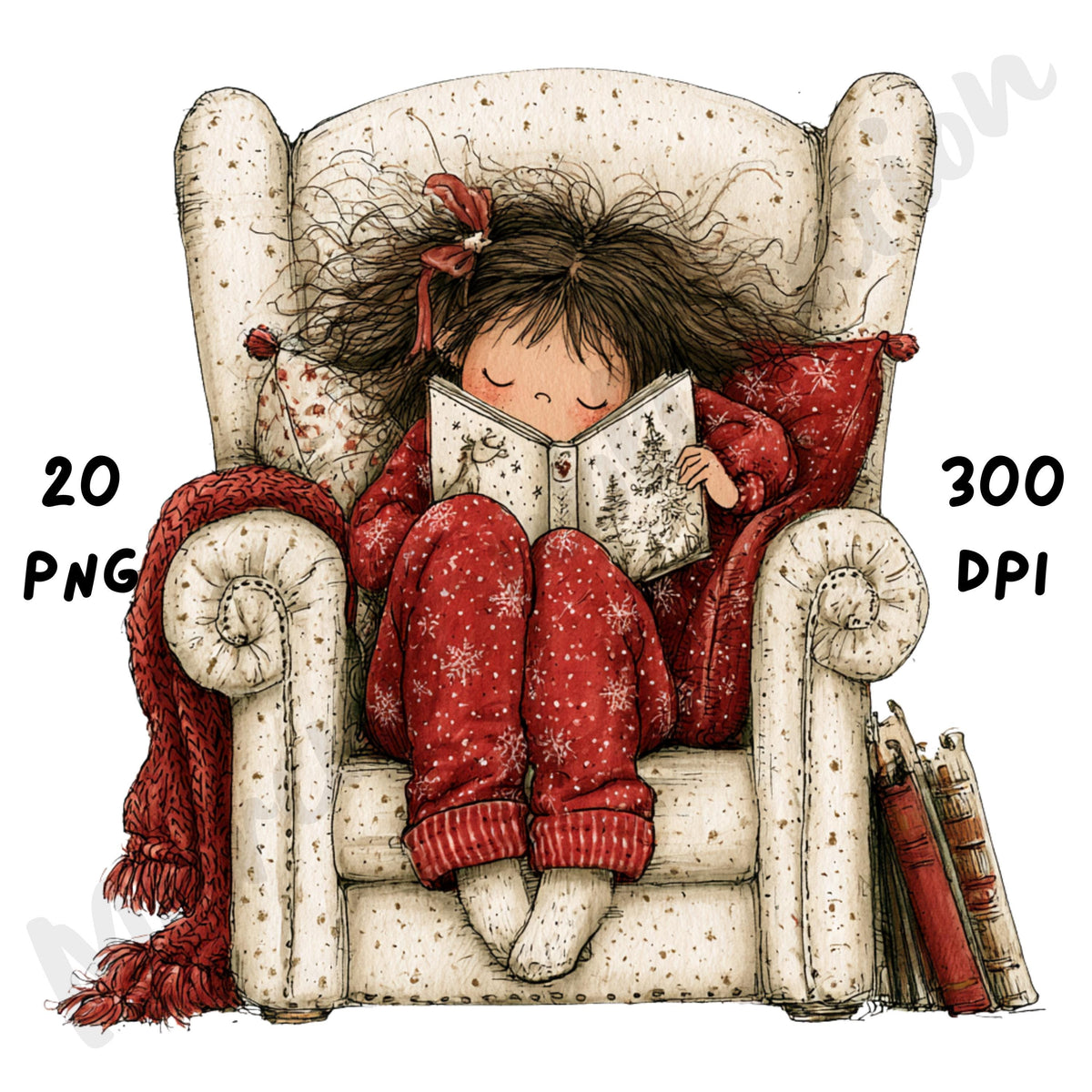 Christmas Cozy Clipart