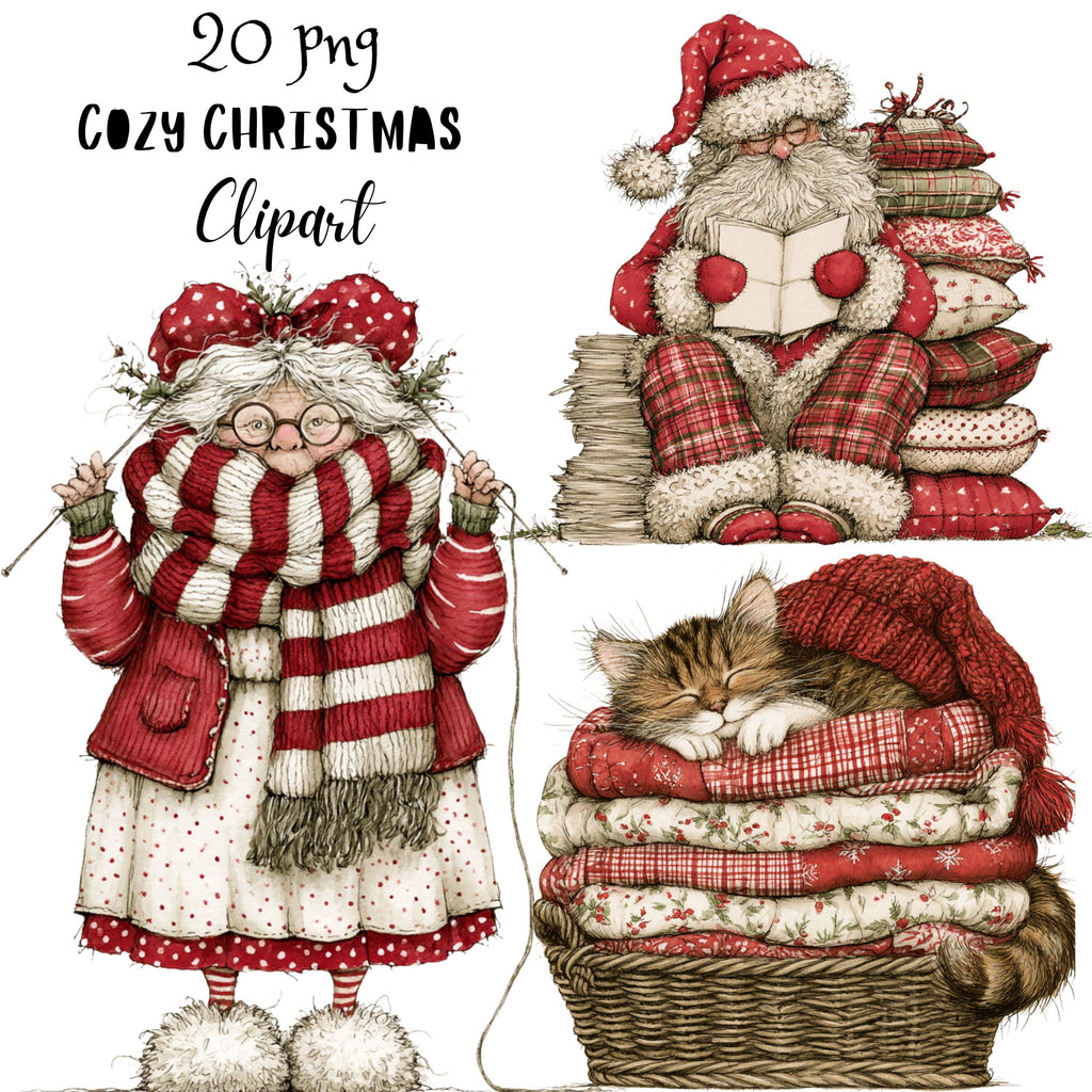 Christmas Cozy Clipart