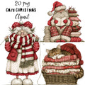 Christmas Cozy Clipart