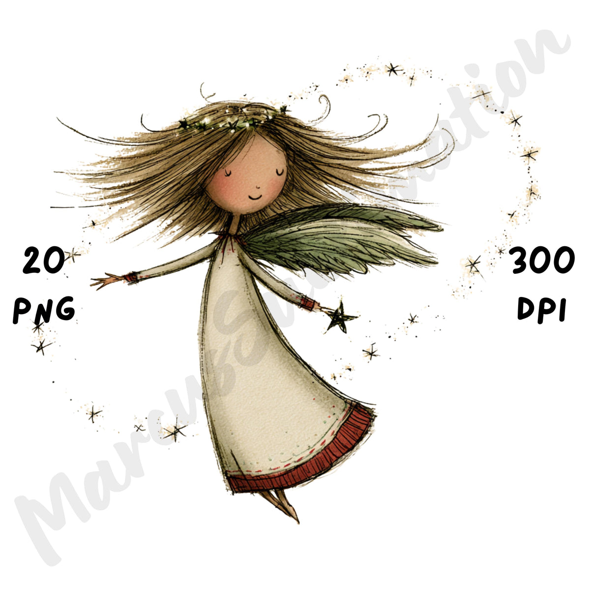 Christmas Night Clipart