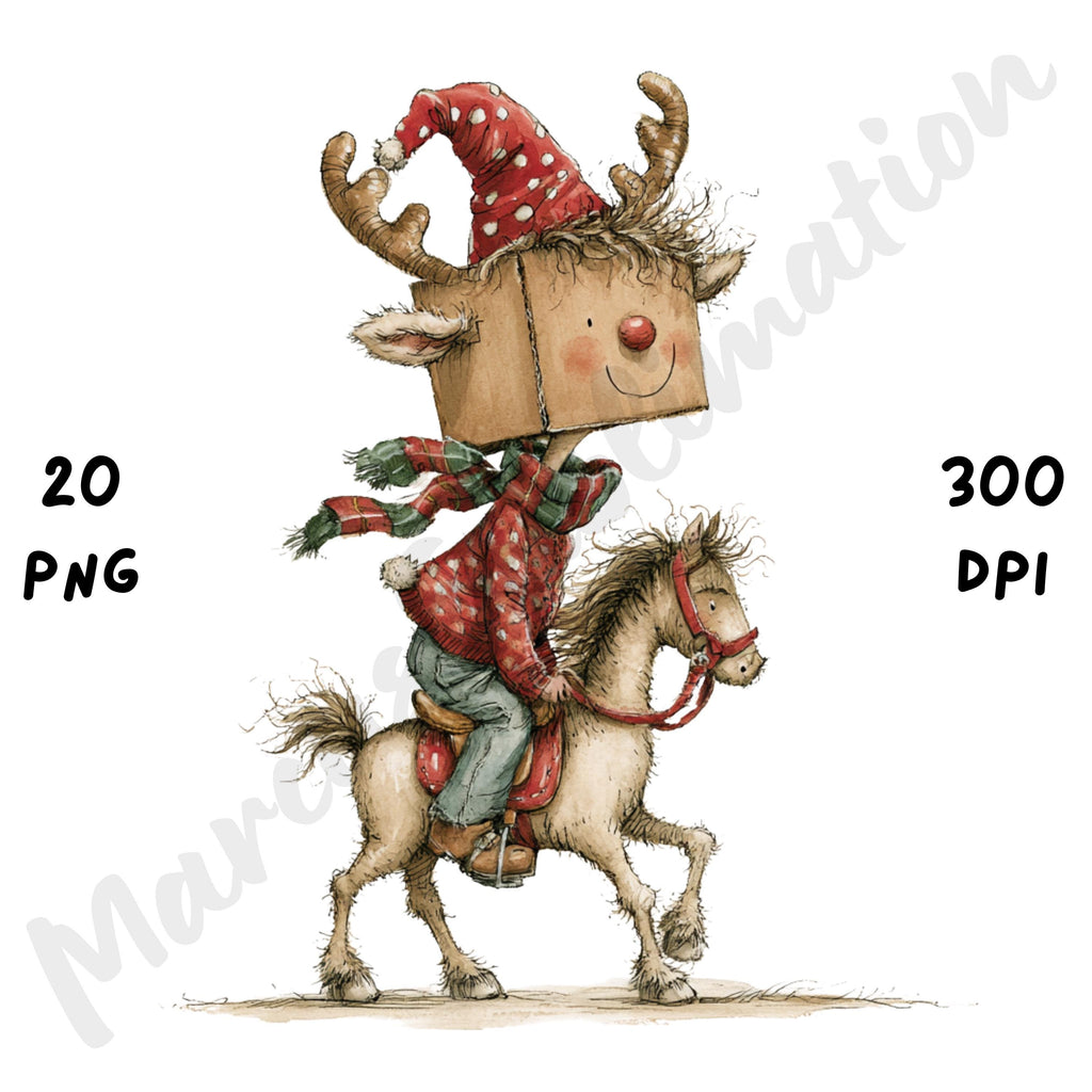 Christmas Quirky Clipart