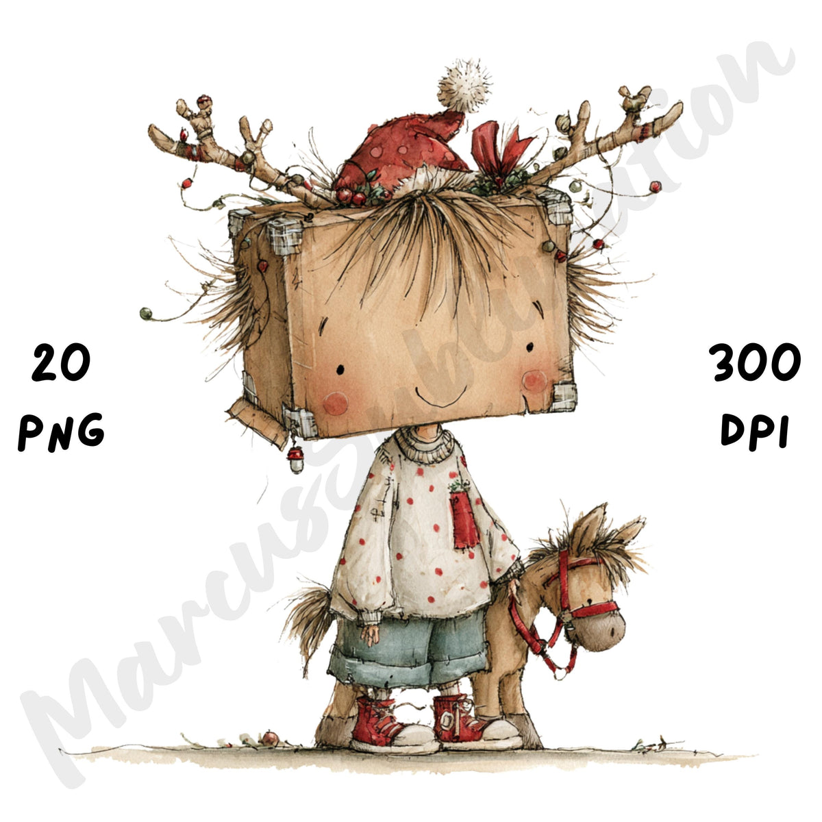 Christmas Quirky Clipart