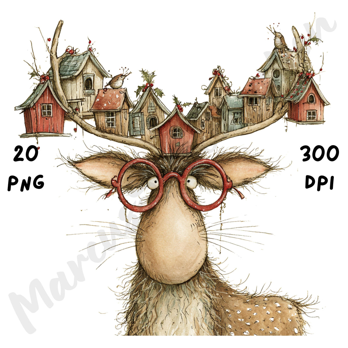 Christmas Quirky Clipart