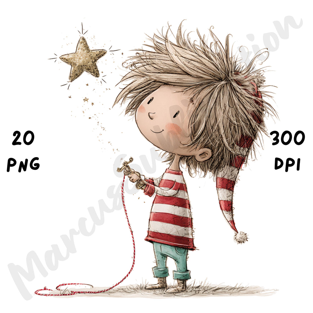 Christmas Magical Clipart