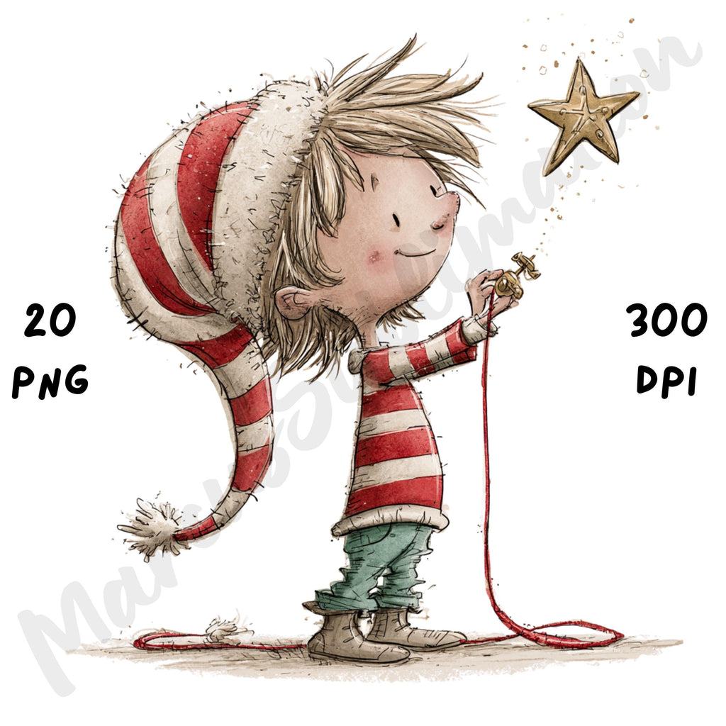 Christmas Magical Clipart