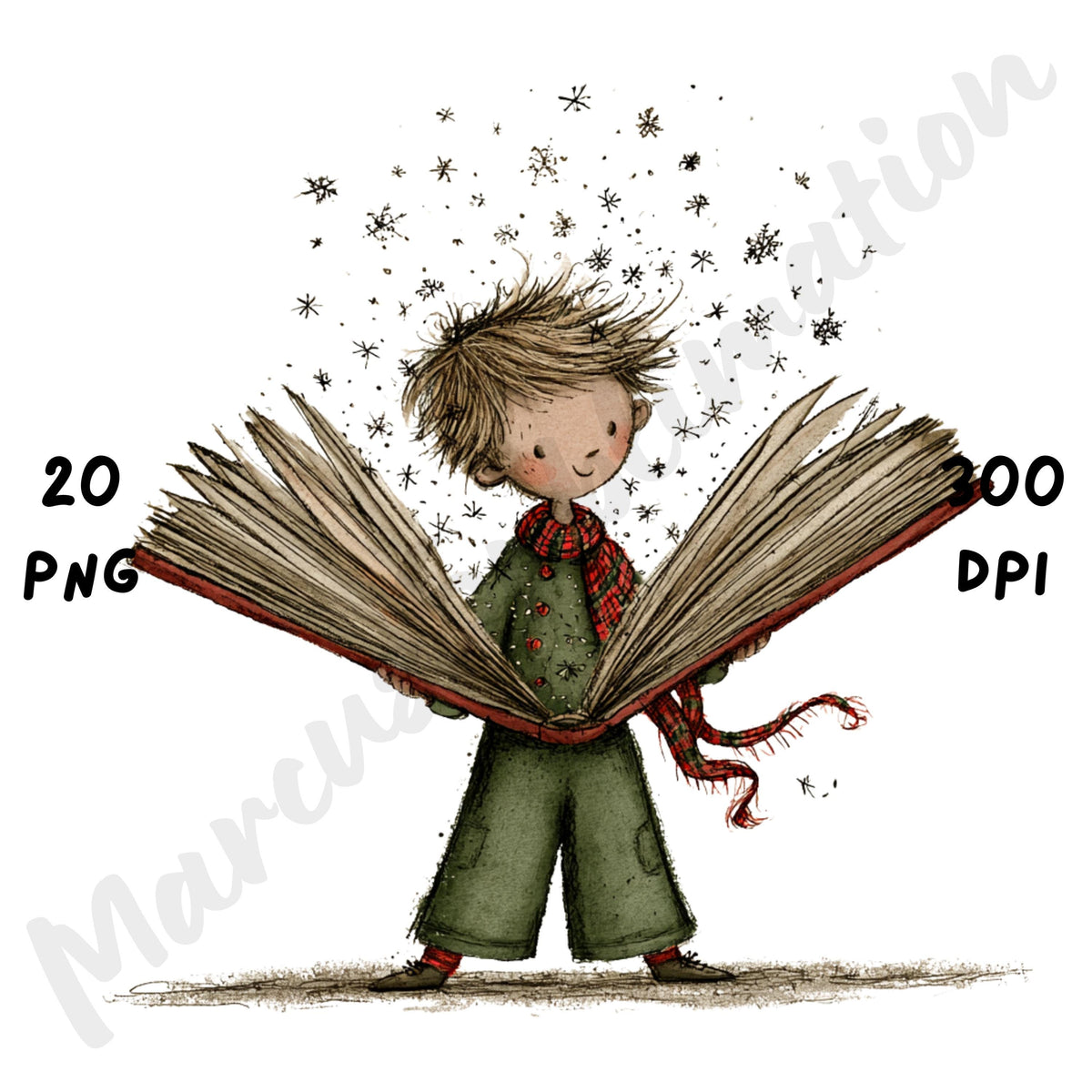 Christmas Whimsical Clipart