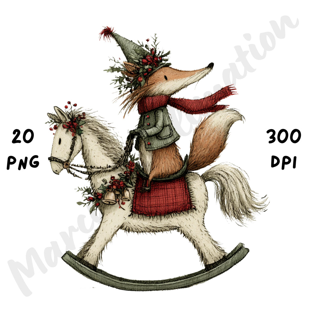 Christmas Whimsical Clipart