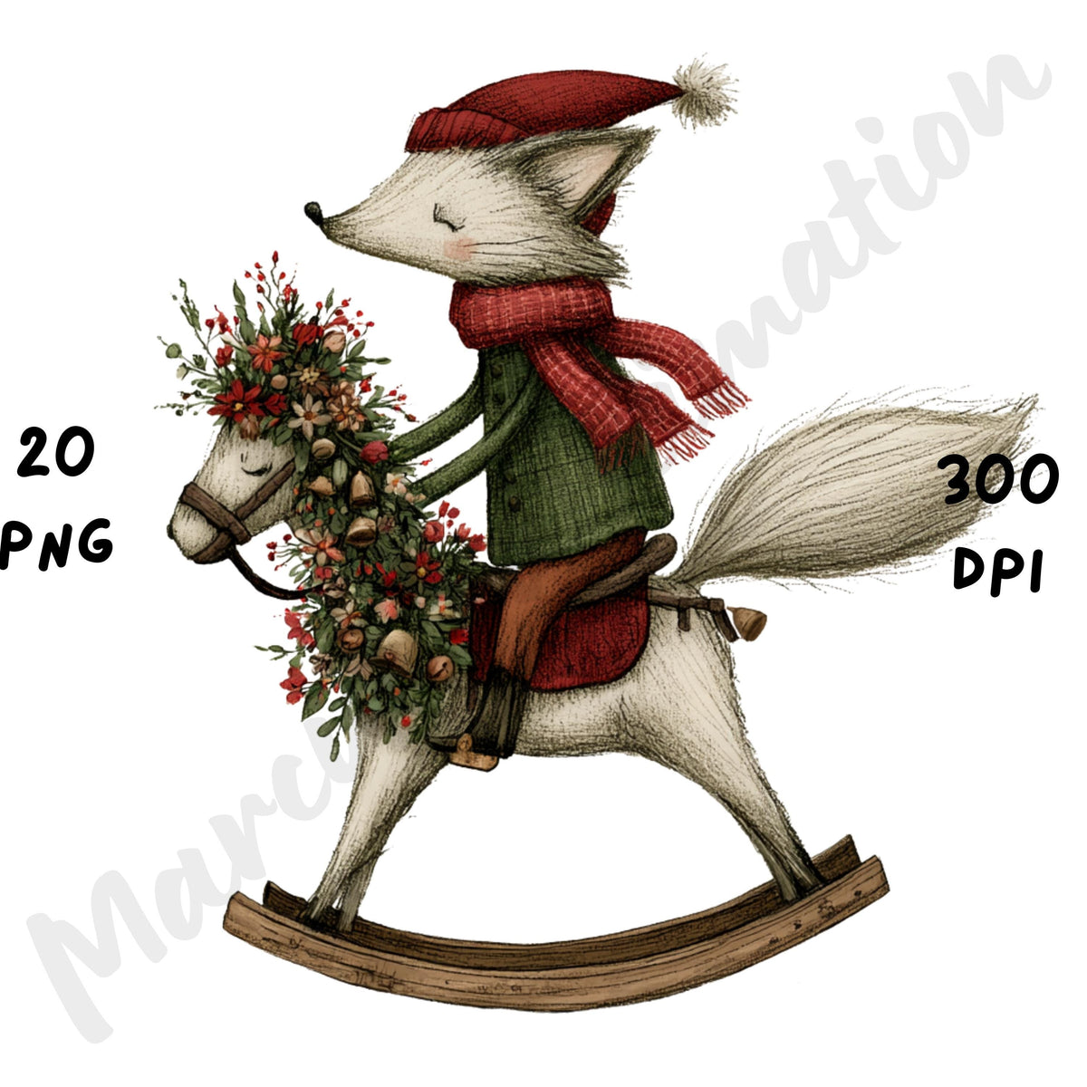 Christmas Whimsical Clipart