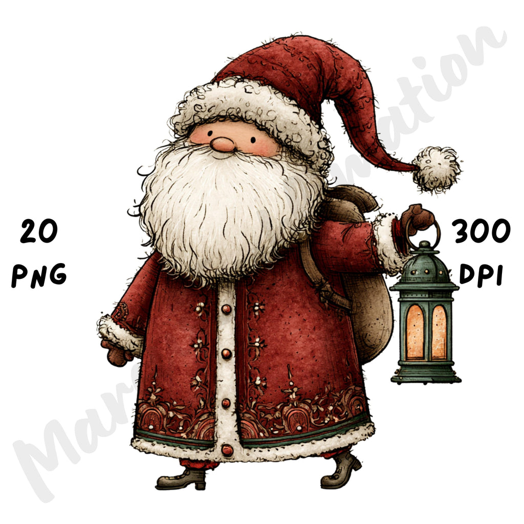 Christmas Gothic Clipart