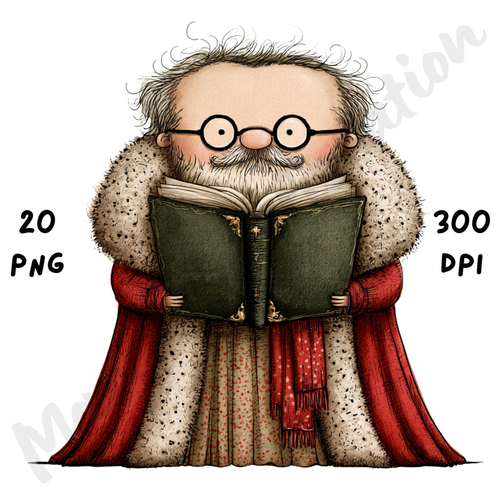 Christmas Gothic Clipart