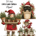 Christmas Garden Clipart