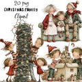 Christmas Family Clipart
