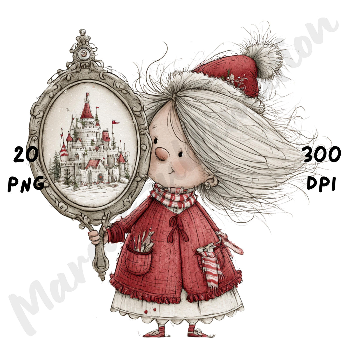 Christmas Enchanted Clipart