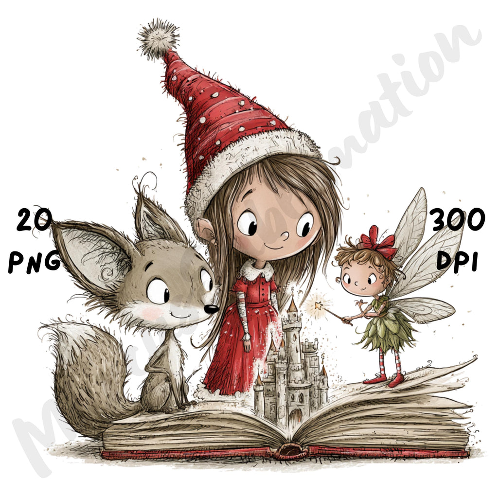 Christmas Enchanted Clipart