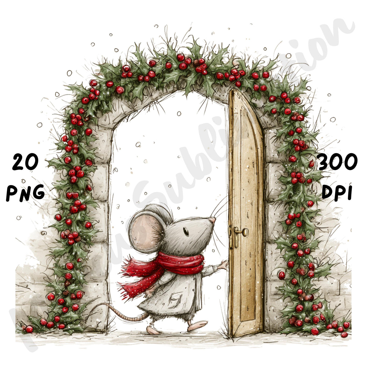 Christmas Enchanted Clipart