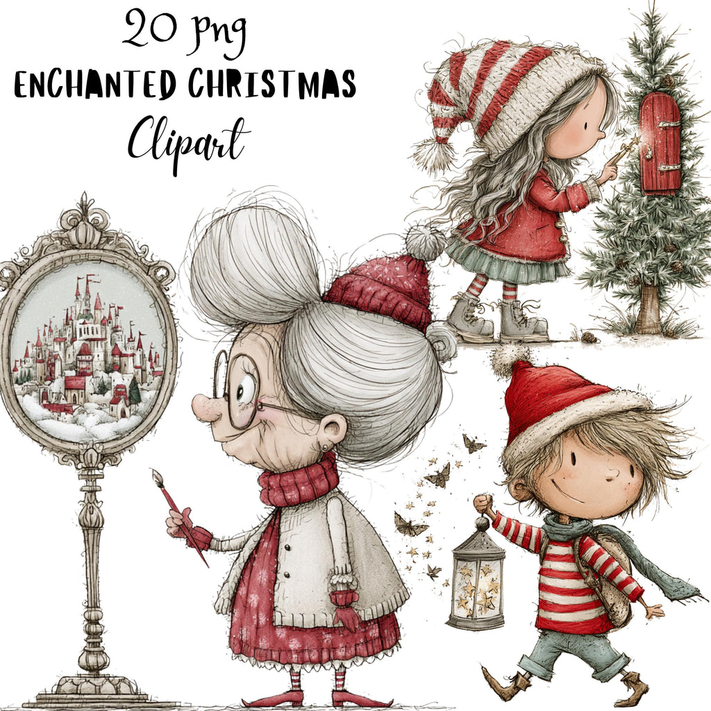 Christmas Enchanted Clipart