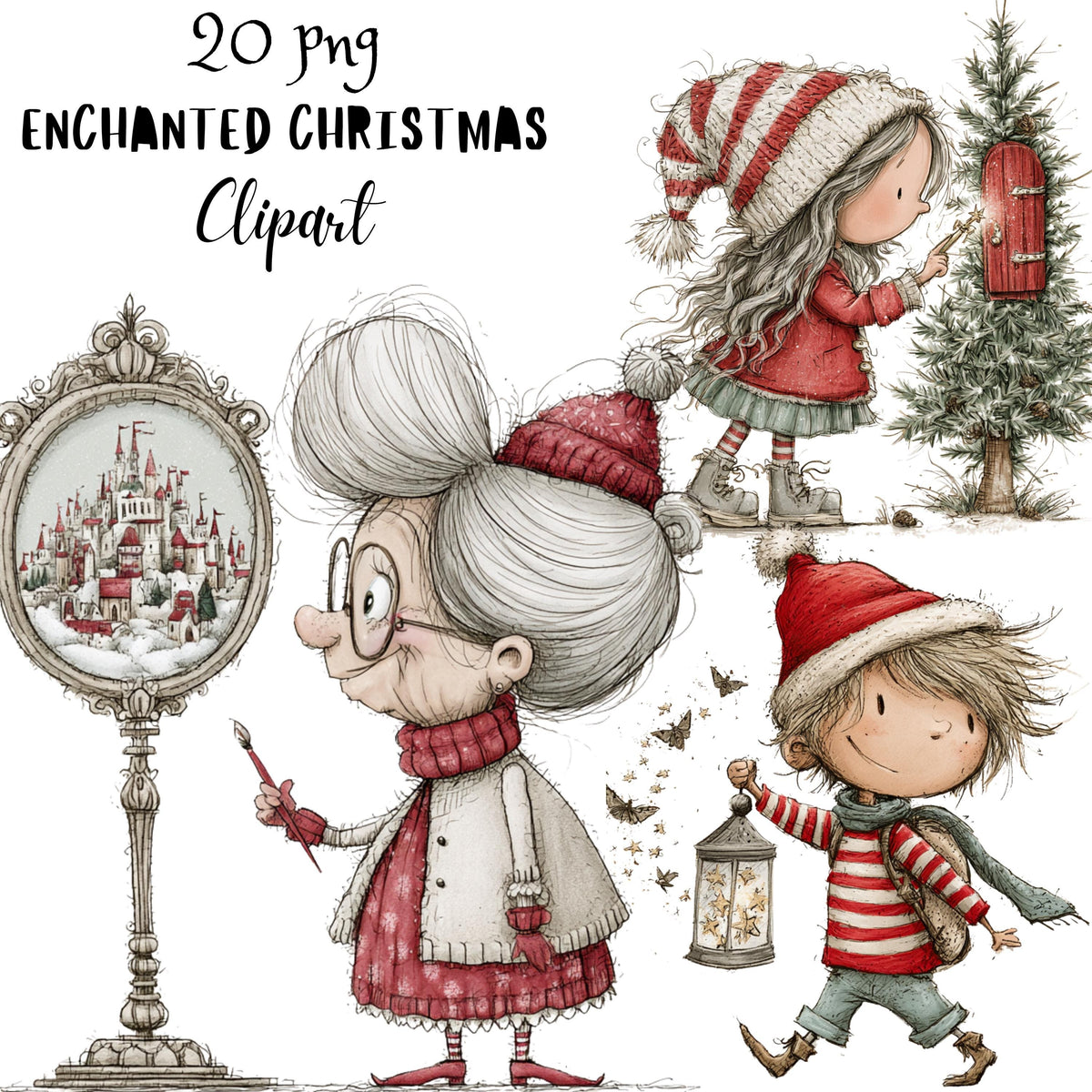 Christmas Enchanted Clipart