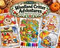 Woodland Animals Coloring Pages