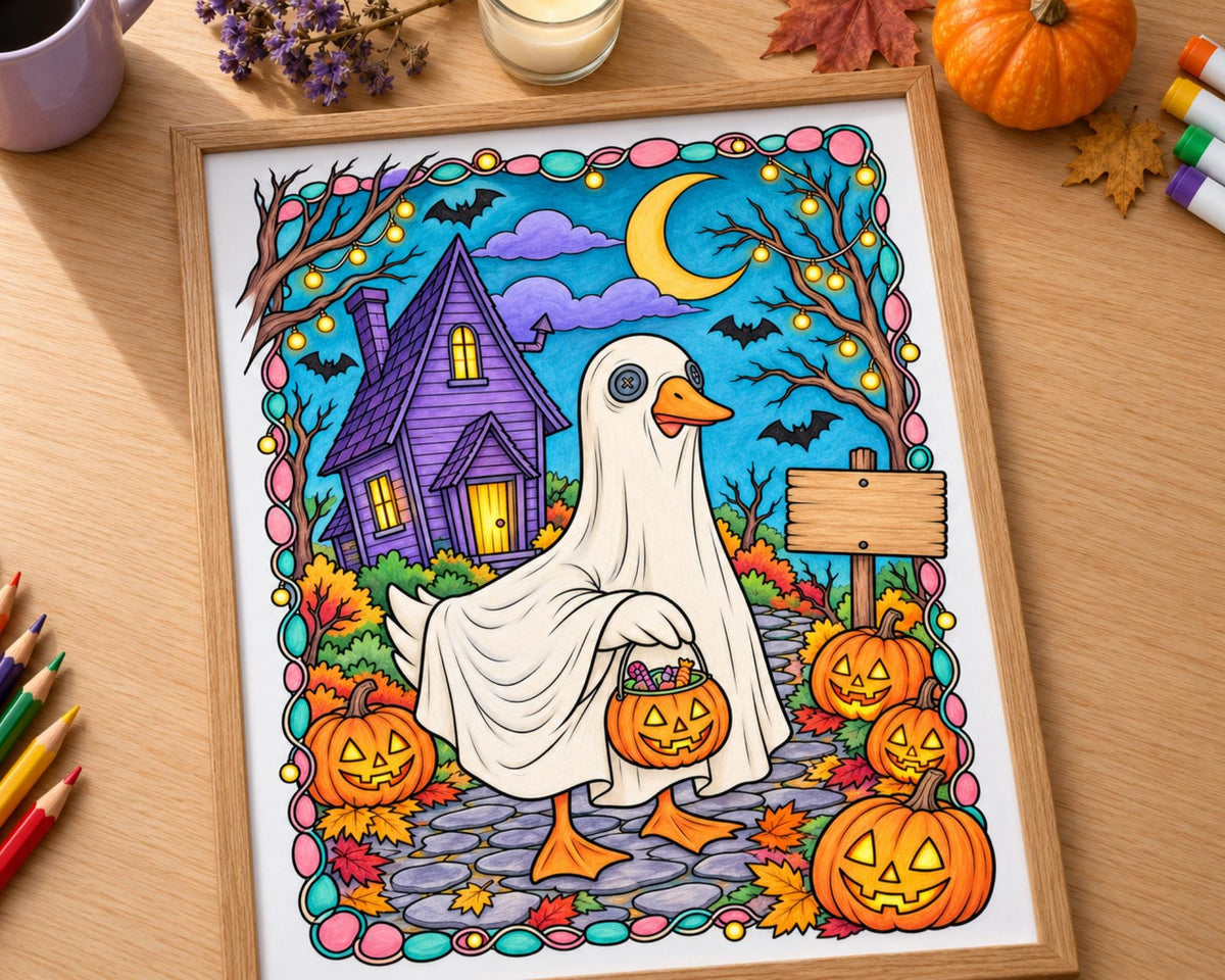 Creepy Critters Coloring Pages 5